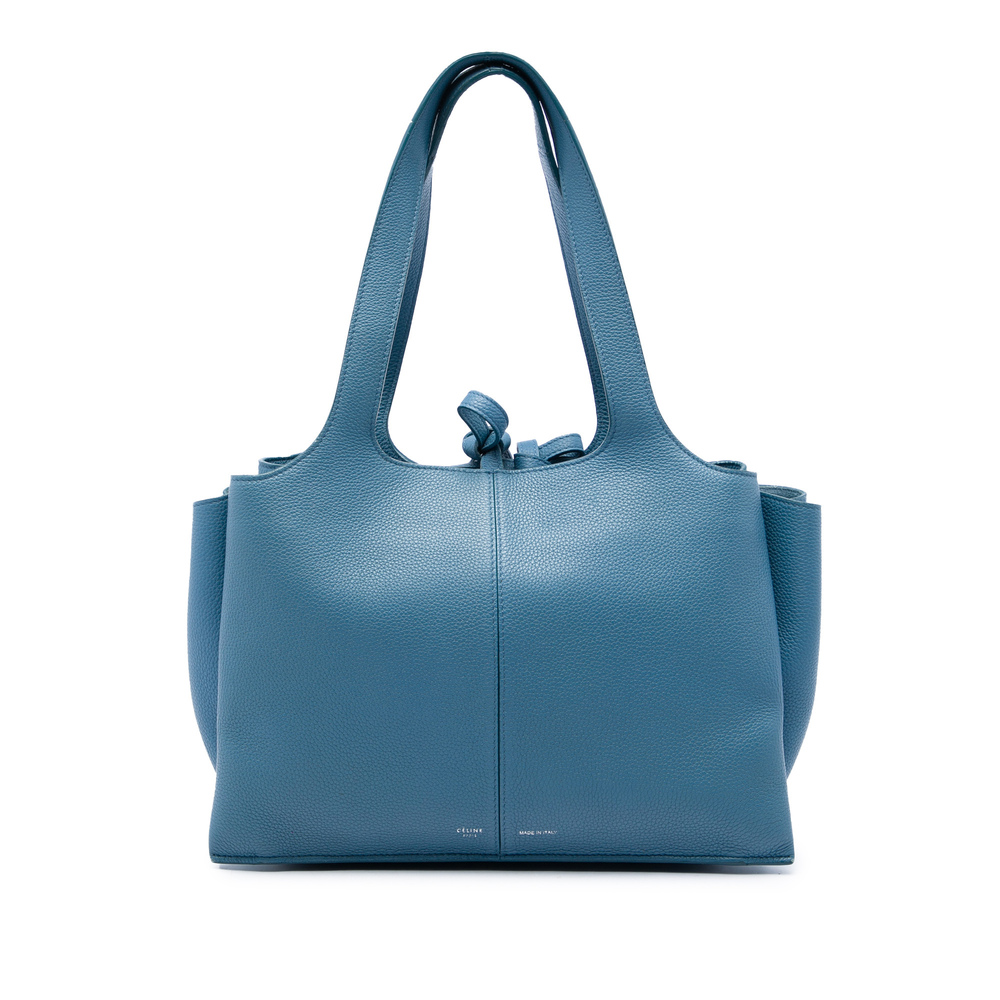 Pre-Loved Celine Small Leather Trifold Tote